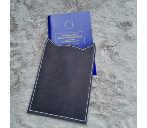 Stickserie ITH - Impfpasshülle Katzenkopf Ohren Blanko